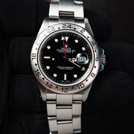 11084 - Rolex 16570 Black (2001) - With Papers - Polished