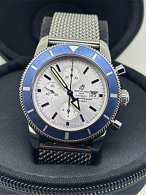 12963 - Breitling - A13320 - Serviced & Polished - Card & Box