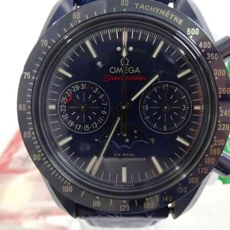 13635 - Omega - 304.93.44.52.03.001 - pre-owned conditions with MINOR signs of usage - Card & Box