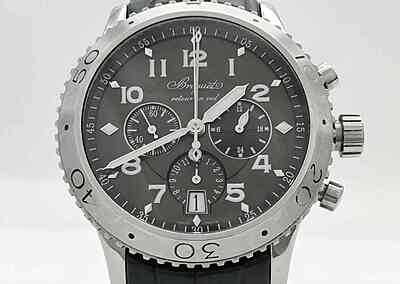 13629 - Breguet - 3810ST/92/9ZU - pre-owned conditions with MINOR signs of usage - Card & Box