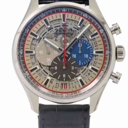 13446 - Zenith - 03.2522.400 - pre-owned conditions with MINOR signs of usage - Card & Box