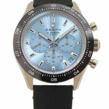 13416 - Zenith - 65.3104.3600 (Yoshida Limited 80 pcs, 18k WG) - pre-owned conditions with MINOR signs of usage - Card & Box