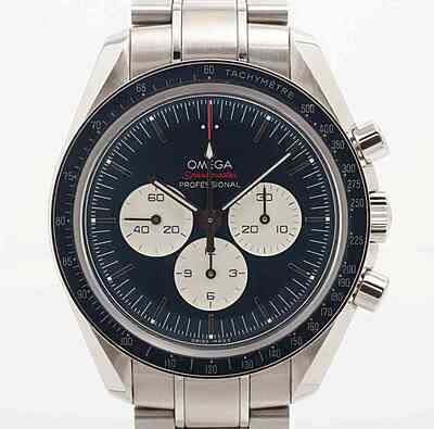 13255 - Omega - 522.30.42.30.03.001 (Tokyo, blue) - pre-owned conditions with MINOR signs of usage - With Card &Box