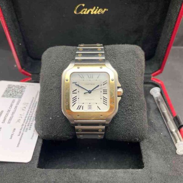 12825 - Cartier - W2SA0009 - Serviced and Polish - Card & Box