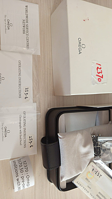 12370 - Omega - 3570.50 - Serviced and Polish - Card & Box