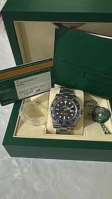 13662 - Rolex - 116710BLNR (2018) - RETAIL READY - Card & Box