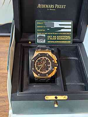 13705 - Audemars Piguet - 26401RO (2019) - pre-owned conditions with MINOR signs of usage - Card & Box