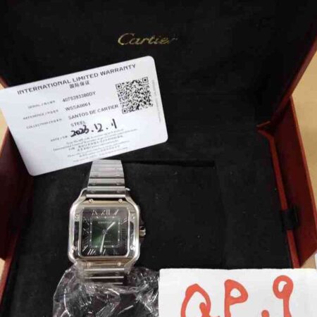 13702 - Cartier - WSSA0061 - pre-owned conditions with MINOR signs of usage - Card & Box