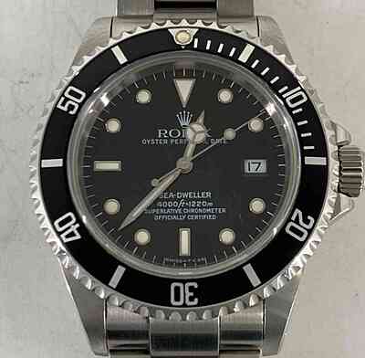 13777 - Rolex - 16600 - pre-owned conditions with MINOR signs of usage - Card & Box