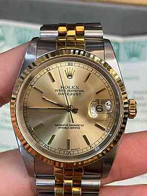 13800 - Rolex - 16233 - pre-owned conditions with MINOR signs of usage - With Card