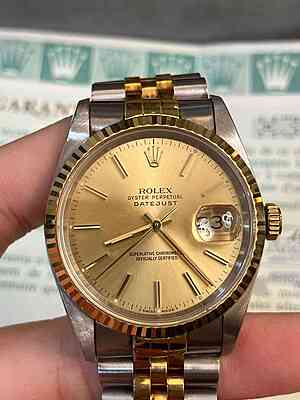 13799 - Rolex - 16233 - pre-owned conditions with MINOR signs of usage - With Card