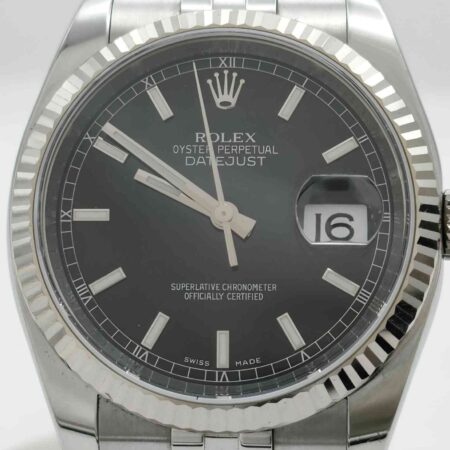 13847 - Rolex - 116234 (Black, 2009) - pre-owned conditions with MINOR signs of usage - With Card