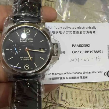 13838 - Panerai - PAM02392 - pre-owned conditions with MINOR signs of usage - Card & Box