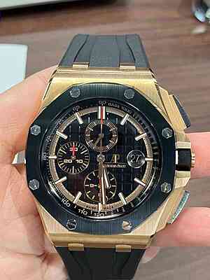 13895 - Audemars Piguet - 26401RO (Black) - pre-owned conditions with MINOR signs of usage - Card & Box