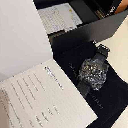13967 - Panerai - PAM00317 - pre-owned conditions with MINOR signs of usage - Card & Box