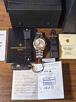 13946 - Vacheron Constantin - 4500V (White, 2018) - pre-owned conditions with MINOR signs of usage - Card & Box