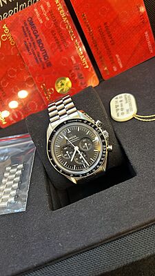 image-2761 14003 - Omega - 310.30.42.50.01.002 - Like New - Card & Box