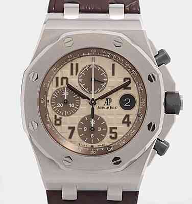 image-3426 14048 - Audemars Piguet - 26470ST.OO.A801CR.01 (Safari, 2015) - pre-owned conditions with MINOR signs of usage - Card & Box