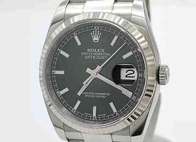 image-4217 14065 - Rolex - 116234 (Black, 2017) - pre-owned conditions with MINOR signs of usage - With Card