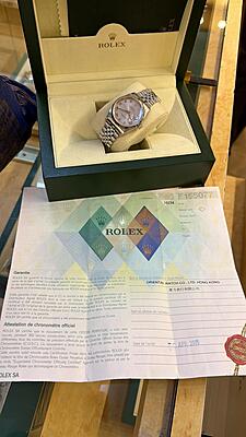 14094 - Rolex - 16234 - pre-owned conditions with MINOR signs of usage - Card & Box