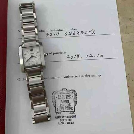 14135 - Cartier - WE110006 - pre-owned conditions with MINOR signs of usage - With Card