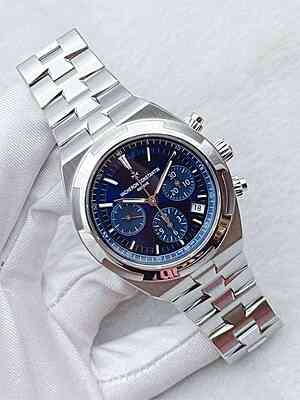 14159 - Vacheron Constantin - 5500V (Blue, 2020) - pre-owned conditions with MINOR signs of usage - Card & Box