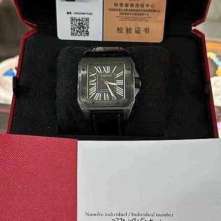 image-179 14231 - Cartier - WSSA0006 - pre-owned conditions with MINOR signs of usage - Card & Box