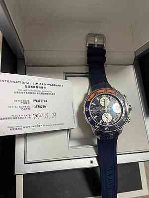 13240 - IWC - IW376704 - pre-owned conditions with MINOR signs of usage - Card & Box