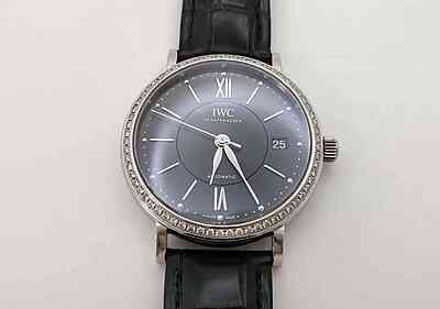 14414 - IWC - IW458104 - pre-owned conditions with MINOR signs of usage - With Card
