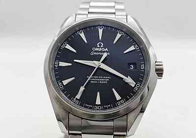 14411 - Omega - 231.10.42.21.01.003 - pre-owned conditions with MINOR signs of usage - Card & Box