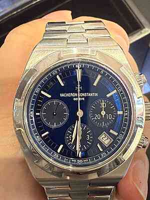 image-2262 14155 - Vacheron Constantin - 5500V (Blue, 2018) - Polished - Card & Box