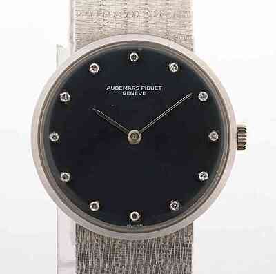 image-2766 14370 - Audemars Piguet - Audemars Piguet WG Blue Dial (51.3g) - pre-owned conditions with MINOR signs of usage - Watch Only