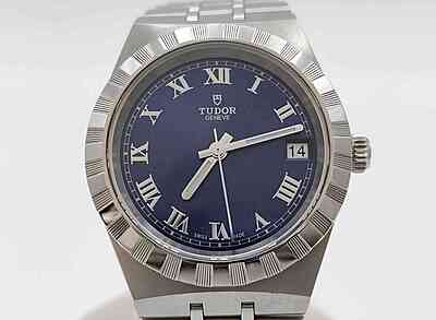 14635 - Tudor - 28400 (Blue) - pre-owned conditions with MINOR signs of usage - Card & Box