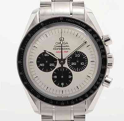 14655 - Omega - 3569.31 (Apollo 11, 35th anniversary) - pre-owned conditions with MINOR signs of usage - With Card