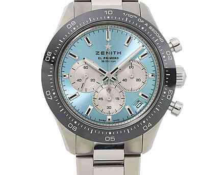 14938 - Zenith - 03.3106.3600 - pre-owned conditions with MINOR signs of usage - Card & Box