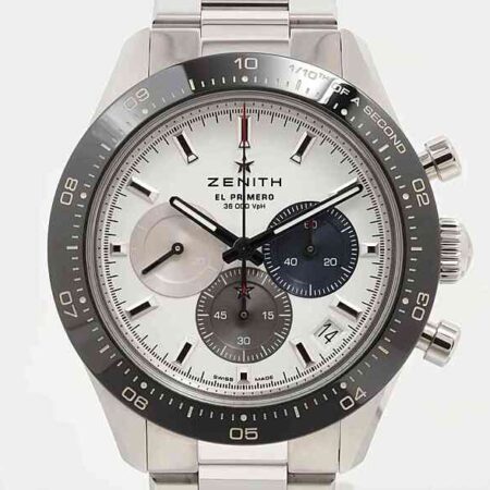 15034 - Zenith - 03.3100.3600 (White) - pre-owned conditions with MINOR signs of usage - Card & Box