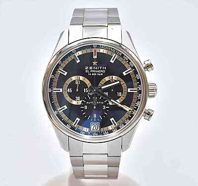 image-711 15339 - Zenith - 03.2040.400/21.M2040 - pre-owned conditions with MINOR signs of usage - Card & Box