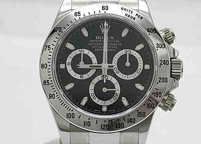 image-157 14151 - Rolex - 116520 (Black) - Serviced & Polished - Card & Box