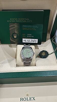 image-201 15409 - Rolex - 124200 (2025) - RETAIL READY - Card & Box