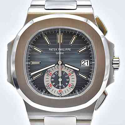 image-643 15328 - Patek Philippe - 5980/1A (Blue) - pre-owned conditions with MINOR signs of usage - Watch Only