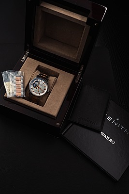 image-125 13791 - Zenith - 03.2170.4613/01.C713 - pre-owned conditions with MINOR signs of usage - Card & Box